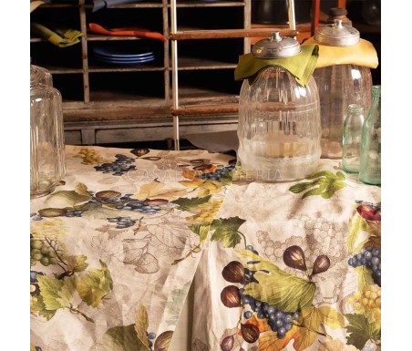 Casabiancheria.it | Tovaglia di lino Tessitura Toscana Doucers tovaglie in lino rettangolaroi tonde quadrate tessitura toscana