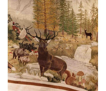 Casabiancheria.it | Tovaglia di lino Tessitura Toscana Walser tovaglie in lino rettangolari quadrate