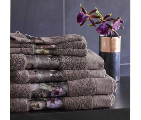 Casabiancheria.it | Coppia asciugamani di spugna Essenza Home Fleur set asciugamani in spugna amazon