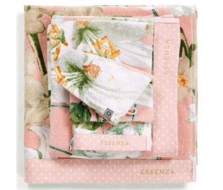 Casabiancheria.it | Coppia asciugamani di spugna Essenza Home Rosalee asciugamani in spugna amazon