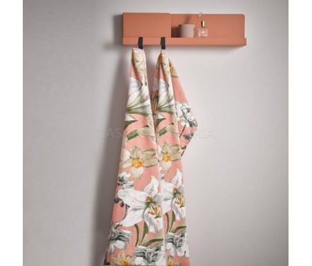 Casabiancheria.it | Coppia asciugamani di spugna Essenza Home Rosalee asciugamani in spugna amazon