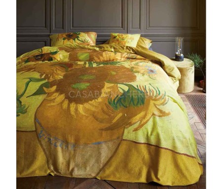 Casabiancheria | Parure copripiumino matrimoniale Bedding House Van Gogh Girasoli copripiumino matrimoniale amazon