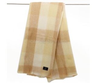 Casa Biancheria | Plaid Lana Mohair con frange plaid singoli e matrimoniali di lana