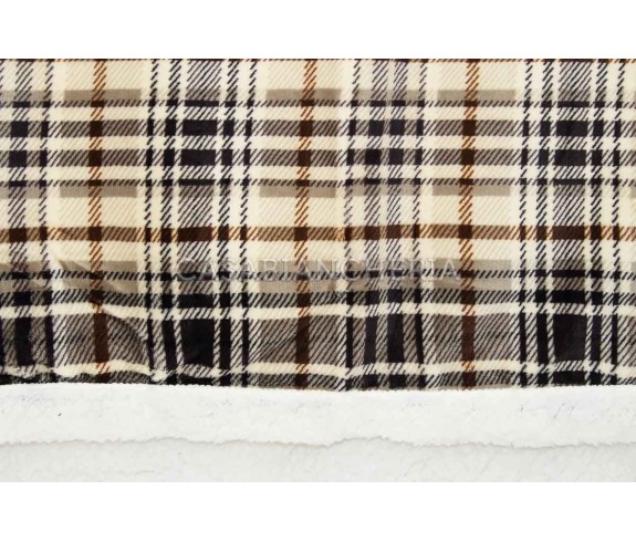 Casabiancheria.it | Plaid e coperta di pile agnellato Scotland coperte in pile amazon singolo matrimoniale
