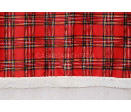 Casabiancheria.it | Plaid e coperta di pile agnellato Scotland coperte in pile amazon singolo matrimoniale
