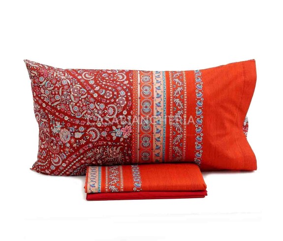 Bassetti Casabiancheria.it | Completo lenzuola matrimoniale Granfoulard Bassetti Piazza di Spagna lenzuola granfoulard bassetti 