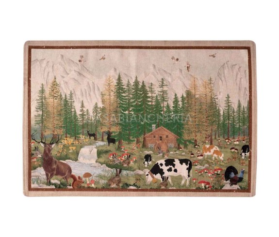 Casabiancheria.it | Tappeto antiscivolo Tessitura Toscana Telerie Walser tappeto da cucina tappeto da bagno