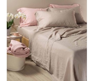 Casabiancheria.it Completo lenzuola matrimoniale di lino Caleffi Panarea lenzuola in lino amazon