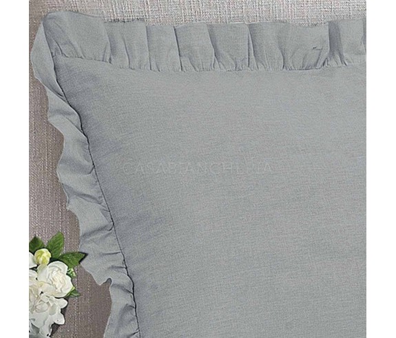 Casabiancheria.it | Parure copripiumino matrimoniale Frill copripiumino con gala 