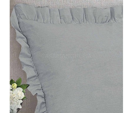 Casabiancheria.it | Parure copripiumino matrimoniale Frill copripiumino con gala 