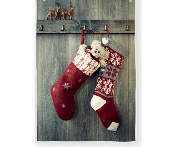 Casa Biancheria | Strofinaccio natalizio Jodel set 6 pezzi strofinacci natalizi di spugna