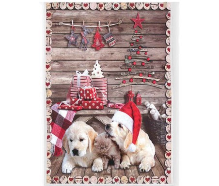 Casa Biancheria | Strofinaccio natalizio Jodel set 6 pezzi strofinacci natalizi di spugna