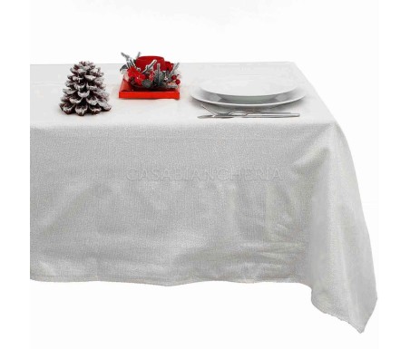 Casabiancheria.it | Tovaglia natalizia Lurex Flare tovaglie di natale x6 x12