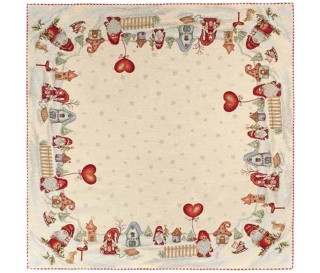 Casabiancheria.it | Centrotavola e runner natalizio di gobelin Elfi arredi natalizi amazon