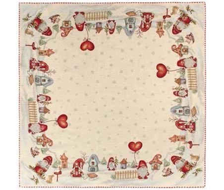 Casabiancheria.it | Centrotavola e runner natalizio di gobelin Elfi arredi natalizi amazon