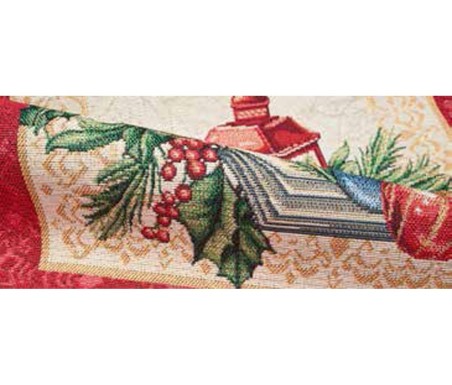 Casabiancheria.it | Centrotavola e runner natalizio di gobelin Lanterna centrotavola natalizio amazon