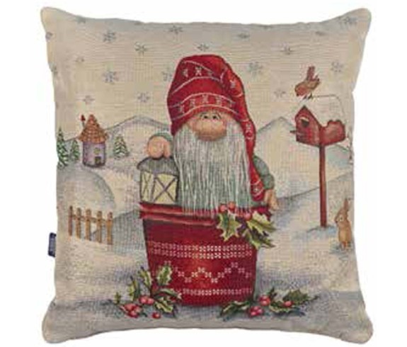 Casabiancheria.it Casabiancheria.it | Cuscino arredo natalizio di gobelin Elfi con interno cuscino decorativo di natale amazon