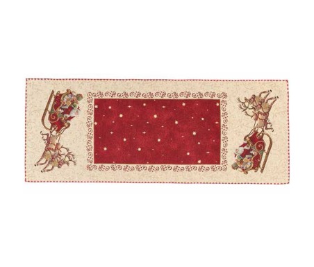 Casabiancheria.it | Centrotavola e runner natalizio di gobelin Noel tessili di natale per la tavola