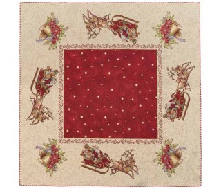 Casabiancheria.it | Centrotavola e runner natalizio di gobelin Noel tessili di natale per la tavola