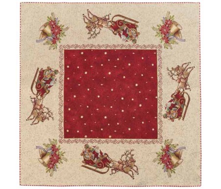 Casabiancheria.it | Centrotavola e runner natalizio di gobelin Noel tessili di natale per la tavola