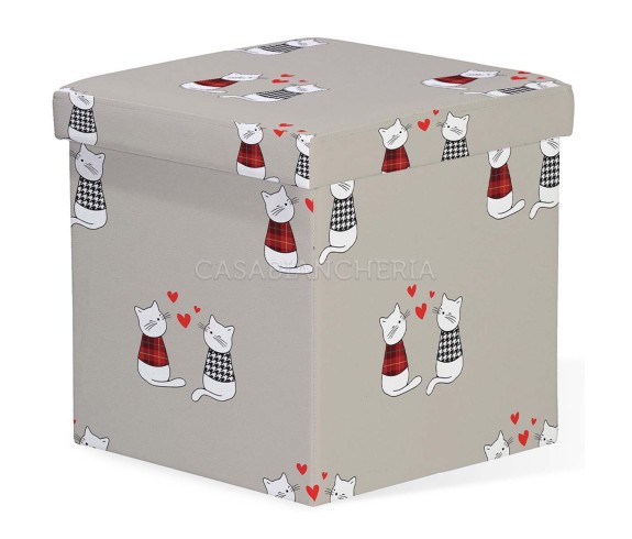 Casabiancheria.it | Pouf Contenitore Mici portaoggetti pieghevole amazon