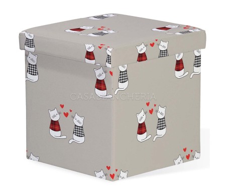 Casabiancheria.it | Pouf Contenitore Mici portaoggetti pieghevole amazon