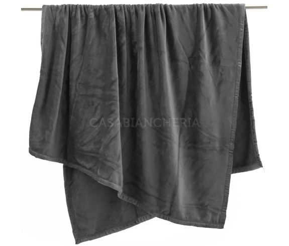 Casabiancheria.it | Plaid e coperta di pile in microfibra Jolie Tinta Unita plaid in pile amazon