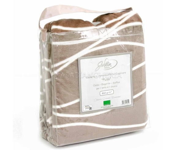 Casabiancheria.it | Plaid e coperta di pile in microfibra Jolie Fluido plaid in pile amazon