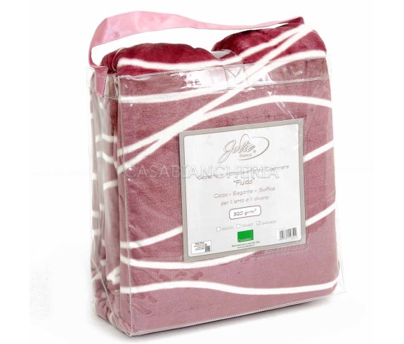 Casabiancheria.it | Plaid e coperta di pile in microfibra Jolie Fluido plaid in pile amazon