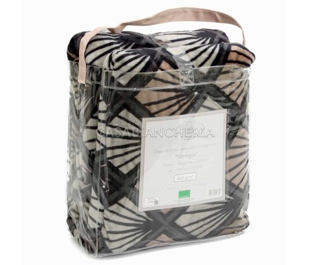 Casabiancheria.it | Plaid e coperta di pile in microfibra Jolie Ventaglio plaid in pile amazon