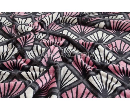 Casabiancheria.it | Plaid e coperta di pile in microfibra Jolie Ventaglio plaid in pile amazon