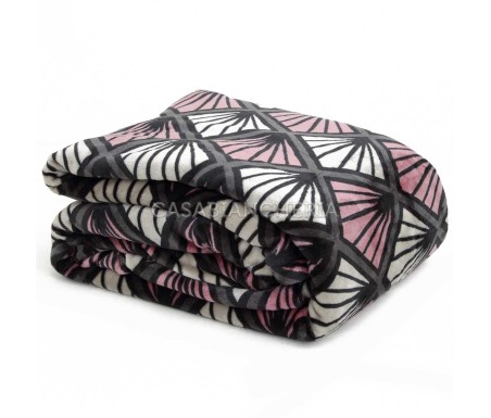 Casabiancheria.it | Plaid e coperta di pile in microfibra Jolie Ventaglio plaid in pile amazon