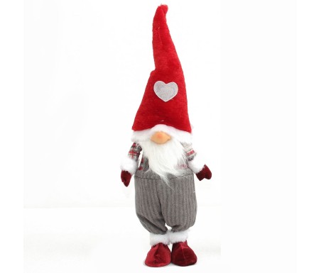 Casa Biancheria | Pupazzo Natale Gnomo Orlando 43 cm gnomi di natale in feltro