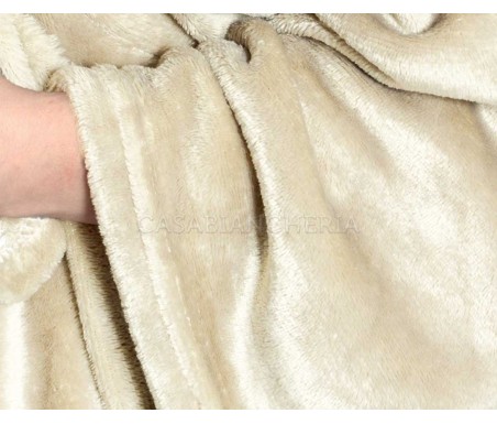 Casabiancheria.it | Plaid Tv con maniche Carol  plaid di pile da divano con maniche