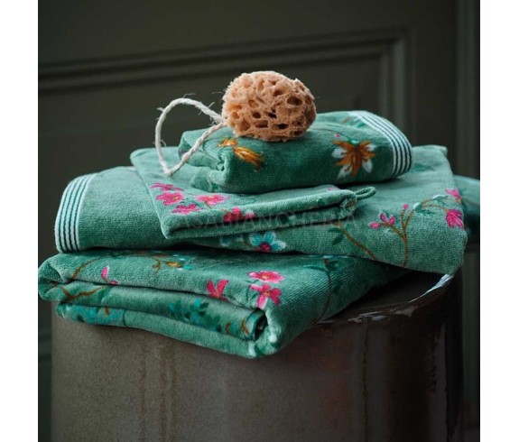 Pip Studio Casabiancheria | Coppia asciugamani di spugna Pip Studio Les Fleurs asciugamano viso ospite pip studio amazon