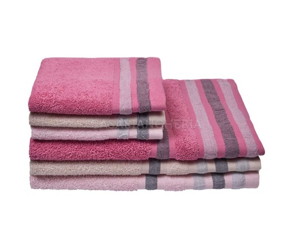 Casabiancheria.it | 3 Coppie asciugamano e ospite Ixora set di asciugamani spugna amazon