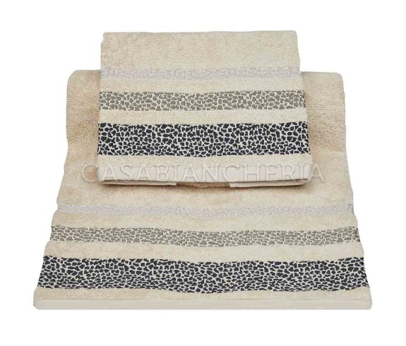 Casabiancheria.it | 3 Coppie asciugamano e ospite Ivana set asciugamani di spugna