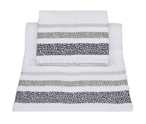 Casabiancheria.it | 3 Coppie asciugamano e ospite Ivana set asciugamani di spugna