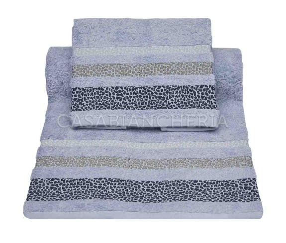 Casabiancheria.it | 3 Coppie asciugamano e ospite Ivana set asciugamani di spugna
