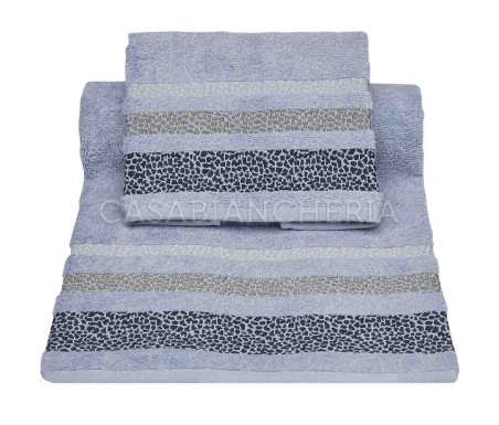 Casabiancheria.it | 3 Coppie asciugamano e ospite Ivana set asciugamani di spugna