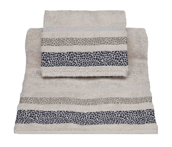 Casabiancheria.it | 3 Coppie asciugamano e ospite Ivana set asciugamani di spugna