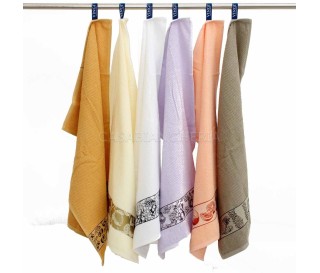 Casabiancheria.it | Strofinaccio di spugna Graziella set 6 pezzi asciugamani da cucina in spugna 