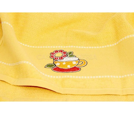 Casabiancheria.it | Strofinaccio di spugna Susy set 6 pezzi asciugamani da cucina in spugna 