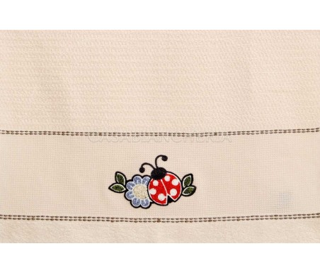 Casabiancheria.it | Strofinaccio di spugna Susy set 6 pezzi asciugamani da cucina in spugna 