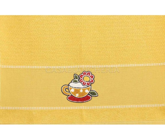 Casabiancheria.it | Strofinaccio di spugna Susy set 6 pezzi asciugamani da cucina in spugna 