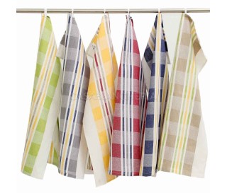 Casabiancheria.it | Strofinaccio asciugapiatti di cotone Garda set da 6 o 12 pezzi strofinacci di cotone amazon