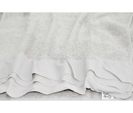 Casabiancheria.it | Coppia asciugamani di spugna Mia set asciugamano viso e ospite 