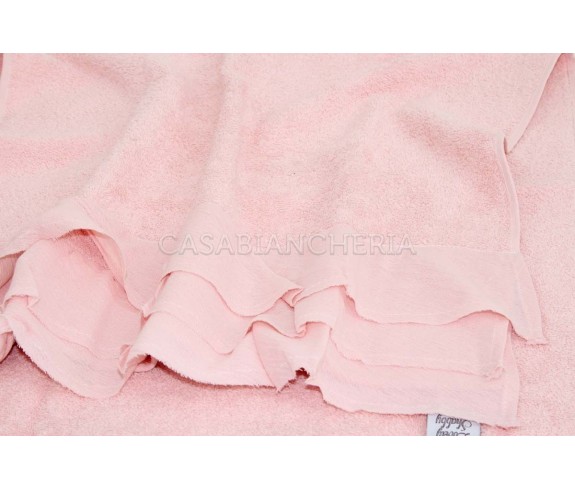 Casabiancheria.it | Coppia asciugamani di spugna Mia set asciugamano viso e ospite 