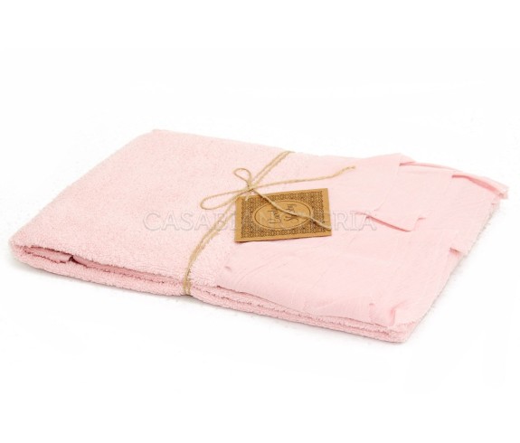 Casabiancheria.it | Coppia asciugamani di spugna Mia set asciugamano viso e ospite 