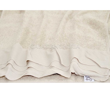 Casabiancheria.it | Coppia asciugamani di spugna Mia set asciugamano viso e ospite 